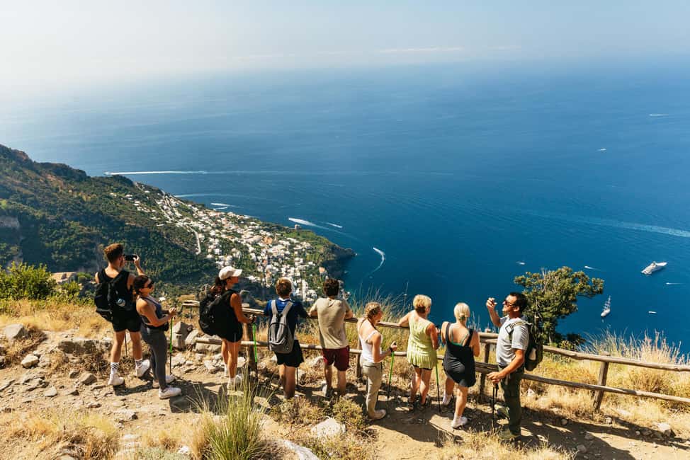 From Sorrento: Path of the Gods Guided Hike with Transfers - A Very Efficient Way to Do the Path of the Gods from Sorrento