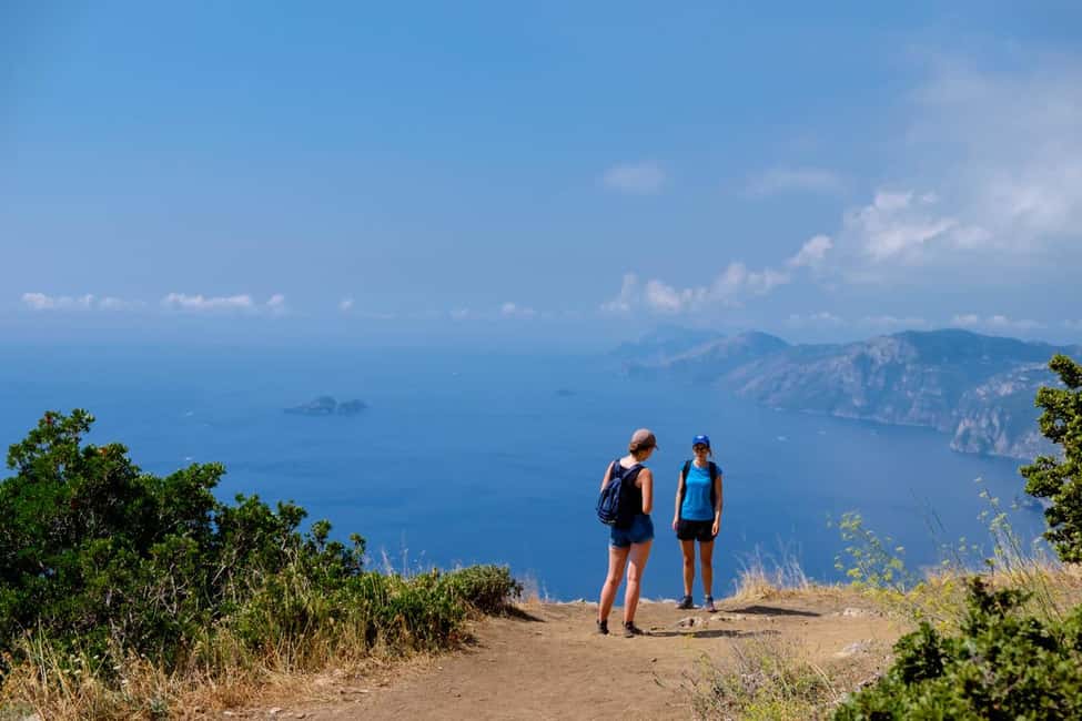 From Sorrento: Path of The Gods Hiking & Transfer with Guide - Agerola-Bomerano loop: vineyards, terraces, monasteries, and coast views