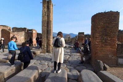 From Sorrento: Pompeii and Vesuvius Guided Tour with Lunch - The climb up Mount Vesuvius: views, crater drama, and shoe advice