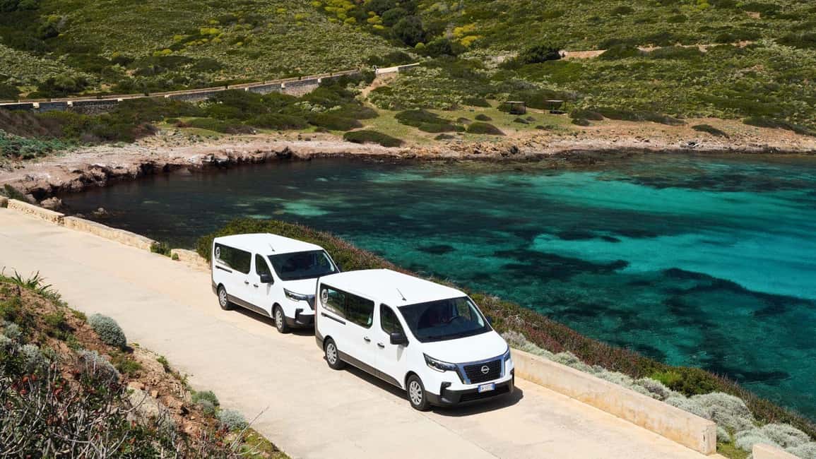 From Stintino: Asinara minivan tour - Cala di Sgombro di Dentro and Cala Reale: A Better Way to See the Park