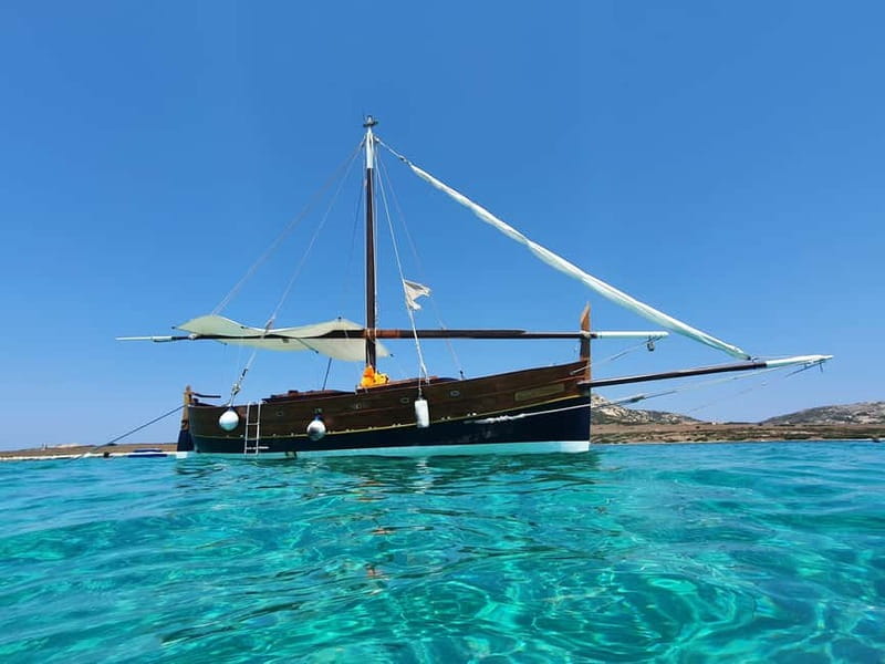 From Stintino: sailing trip to Asinara with Lunch - Second water stop at Li Giorri or Fornelli pools
