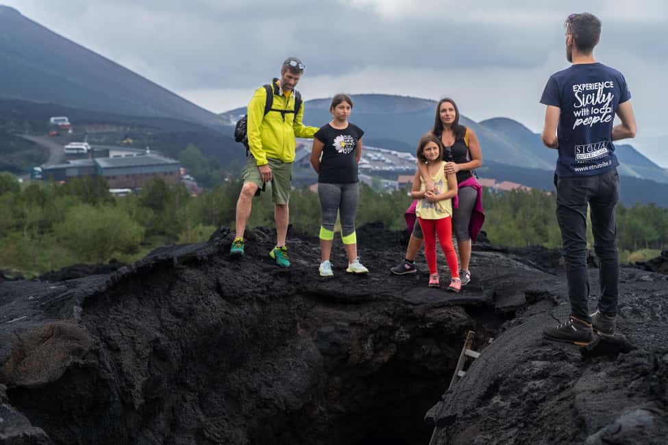 From Syracuse: Mount Etna Guided Morning Hike & Food Tasting - Choosing the higher option: cable car/tram adds more altitude