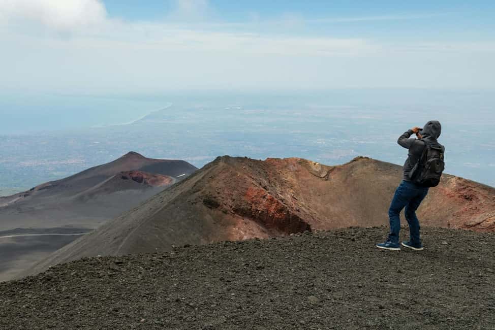 From Taormina Area: Mount Etna tour - From Taormina Pickups to Rifugio Sapienza: The Coach Ride Portion