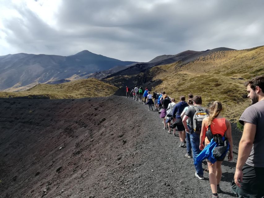 From Taormina: Half-Day Mount Etna Morning Trek - Around extinct craters: what the 1.5-hour hike feels like