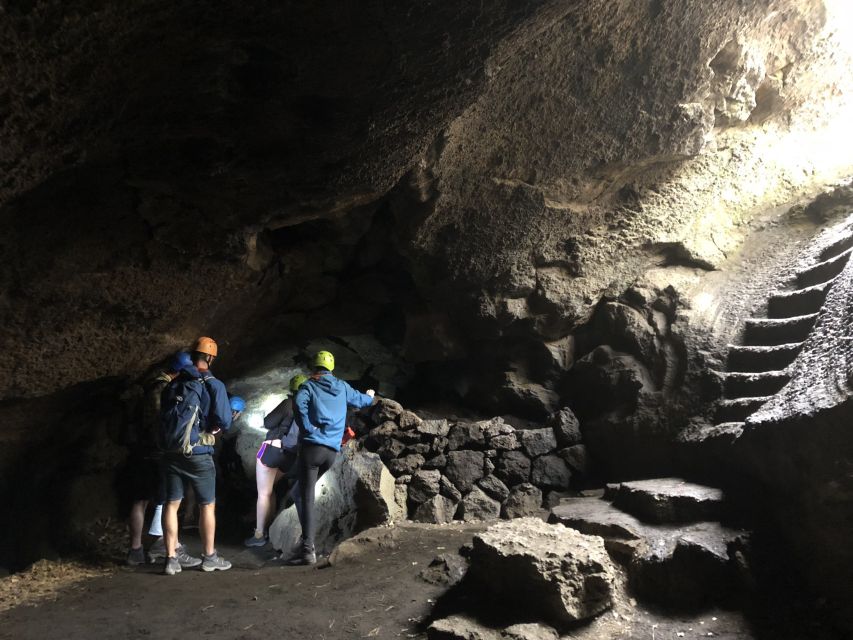 From Taormina: Half-Day Mount Etna Morning Trek - Lunch and wine tasting at an Etna winery: where the day softens