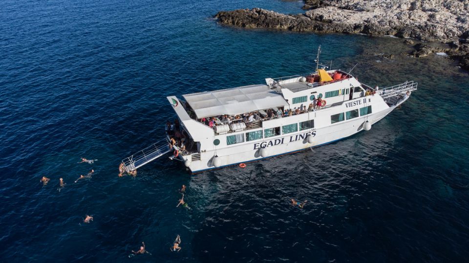 From Trapani: Day Cruise to Favignana & Levanzo with Lunch - Crew and atmosphere: what to expect from Egadi Lines