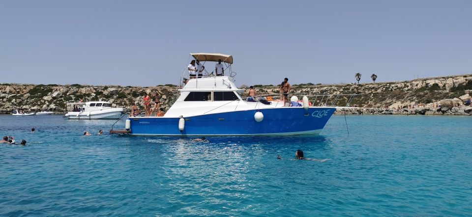 From Trapani: Favignana and Levanzo Boat Tour with Lunch - Favignana’s Covemarch: Cala Azzurra, Bue Marino, Scalo Cavallo, and More