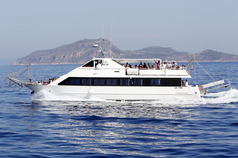From Trapani: Favignana and Levanzo Boat Trip with Stops - Getting to the boat: Trapani timing and what to expect at check-in