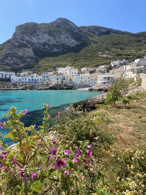 From Trapani: Favignana and Levanzo Mini Cruise with Lunch - Coast cruise around Favignana: Cala Rossa, Bue Marino, Scalo Cavallo, Cala Azzurra