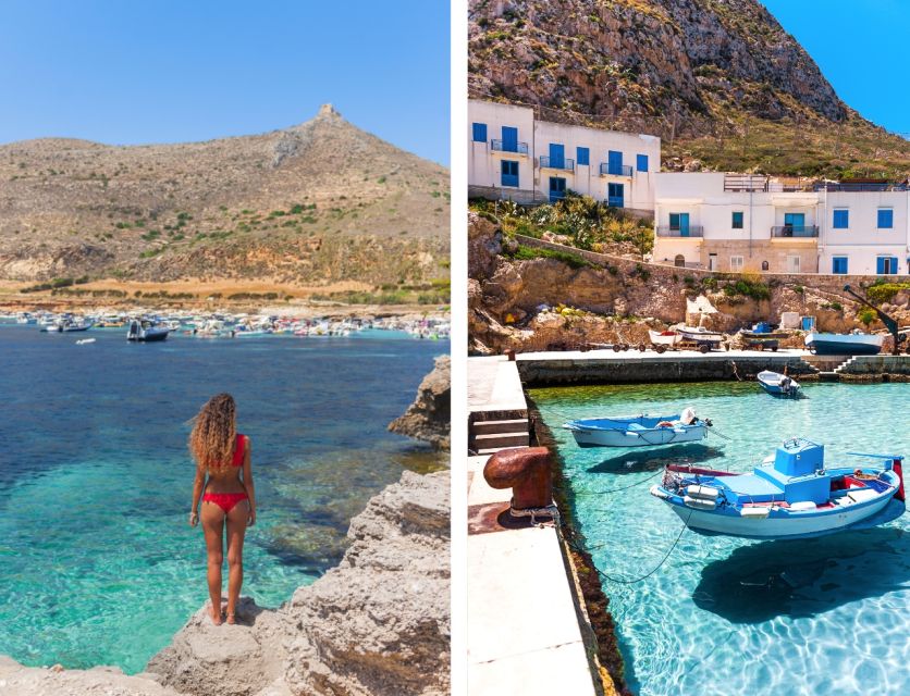 From Trapani: Favignana and Levanzo Mini Cruise with Lunch - Guided island time in Favignana: how the tour explains what you’re seeing
