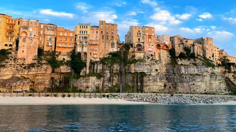 From Tropea: Capo Vaticano Boat Tour with Aperitif - Stop 1 to Stop 4: Tropea views from the boat, then back on cruise