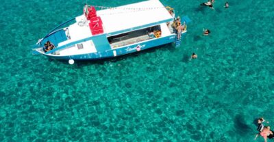 From Tropea: Capo Vaticano boat tour with snorkel & aperitif - Captain Paolo’s On-Board Vibe: Aperitif, Music, and the Fun Factor