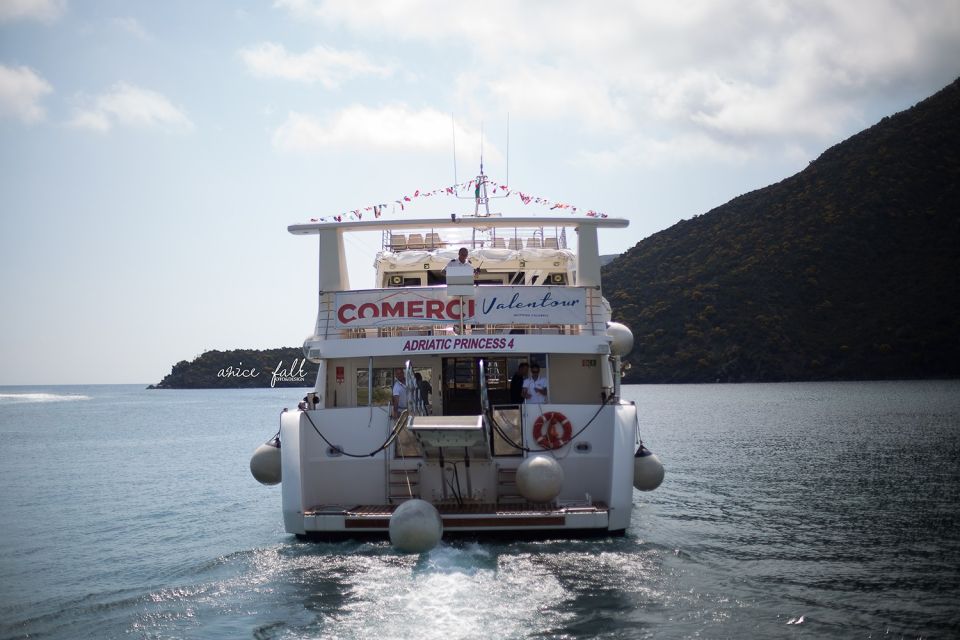 From Tropea: Lipari Panarea Stromboli Night Cruise - How the Tropea to Vibo Marina schedule actually plays out