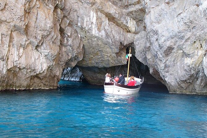 Full-Day Capri, Anacapri and Blue Grotto Tour from Sorrento - Capri town and La Piazzetta: shopping time with breathing room