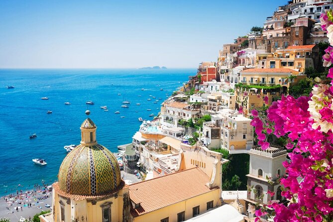 Full-Day Tour in Pompeii, Sorrento and Amalfi Coast - Positano stop: Santa Maria Assunta, terraced streets, and where you’ll spend your minutes