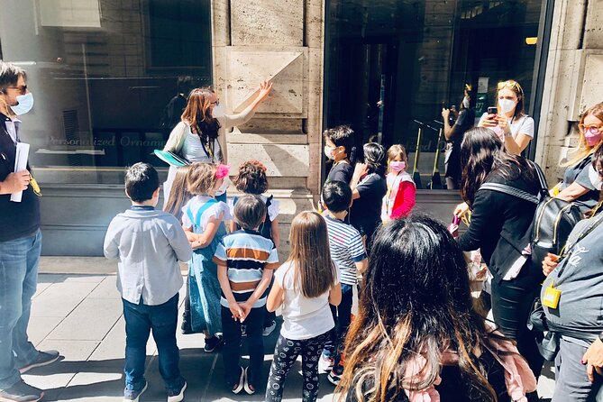 Games & Treasures Hunts Tour in Rome - Column of Marcus Aurelius: learning by answering (and looking up)