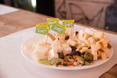 Gastronomic Street Food Tour of Catania - A’ Piscaria Mercato del Pesce: cheeses, olive oil, and fried fish energy