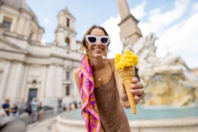Gelato and Fettuccine Pasta Cooking Class in Rome Piazza Navona - Gelato-making: the real skill is texture and timing