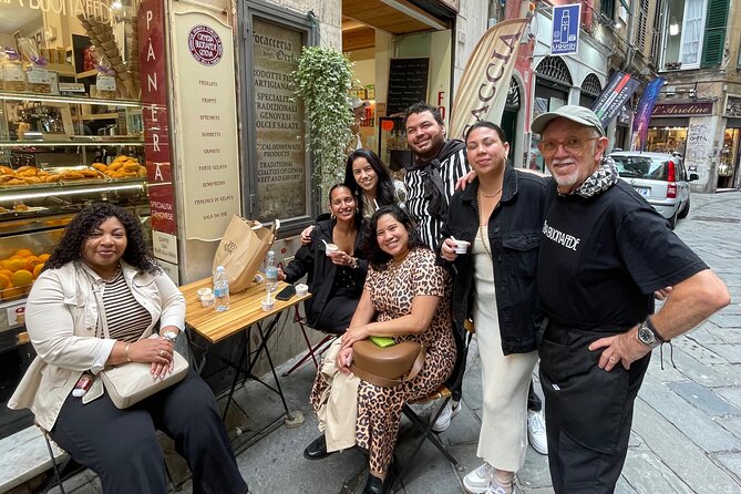 Genoa Food, Wine Tasting & History Walking Tour - Palazzo San Giorgio and the fresco: noble life as art and message