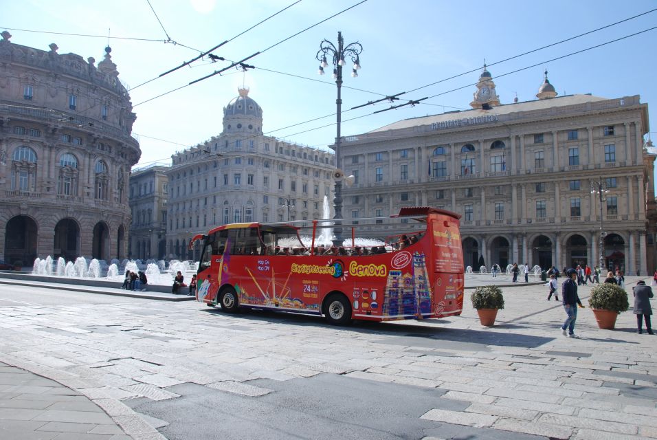 Genoa: Hop-on Hop-off Tour Ticket - Blue Line: Coastline, Boccadasse, and the Seaside Pace