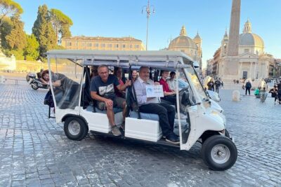 German Golfcart Tour - Meeting at Via Claudia 14: simple start, simple finish