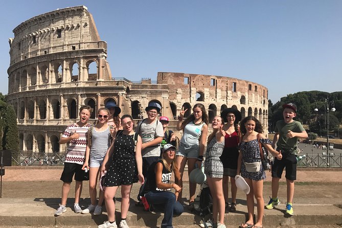 German Kolosseum und Forum Romanum - Foro Romano stop: temples, courts, and the Romulus and Remus setup