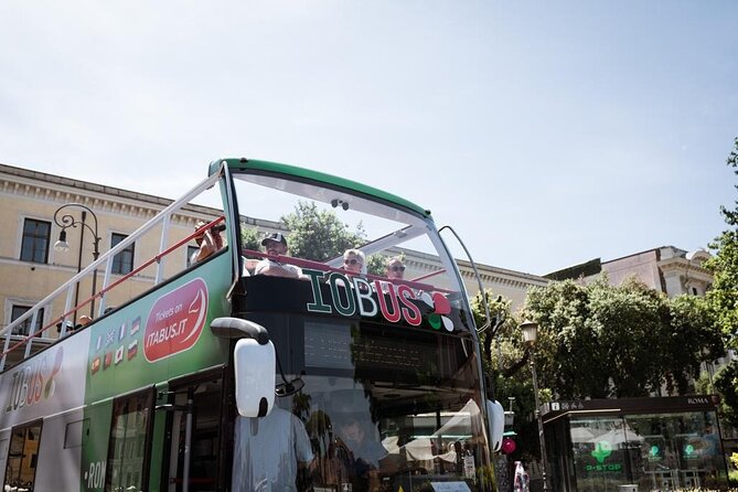 Get-On Get-Off Bus Tour in Rome + FREE APP - Your Route in Real Life: 9 Stops, 9 Chances to Re-Plan