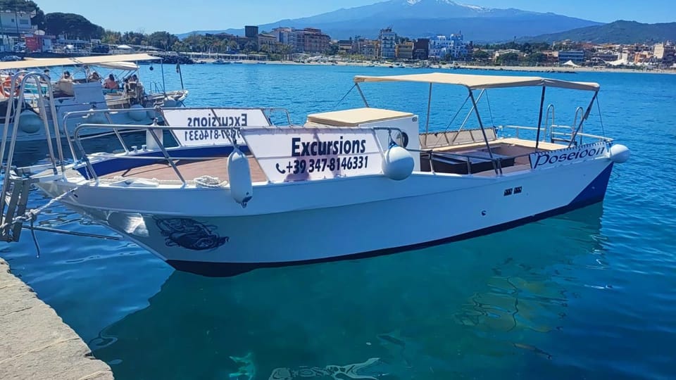 Giardini Naxos: Sunset Dolphin Watching Cruise with Aperitif - The Coastline Part: From Grotta dell’Amore to Isola Bella