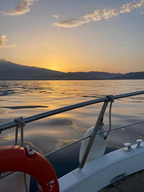 Giardini Naxos: Sunset Dolphin Watching Cruise with Aperitif - Logistics that actually matter: timing, groups, and comfort