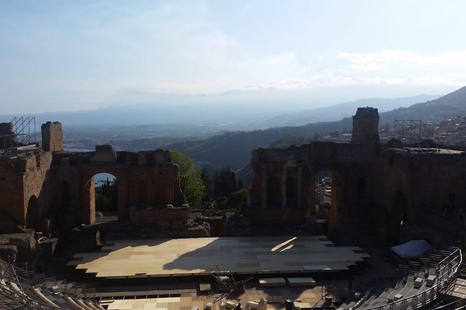 Giardini Naxos, Taormina and Castelmola-White Lotus-From Catania - The Ancient Theatre Area and Torre dell’Orologio: What’s Included and What Costs Extra
