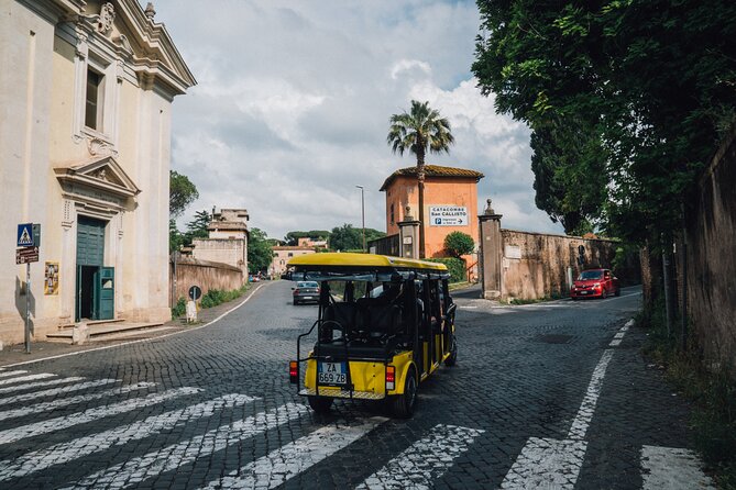 Golf Cart Driving Tour in Rome: 2.5 hrs Catacombs & Appian Way - Appia Antica by Electric Cart: Getting to the Peace Without the Pain