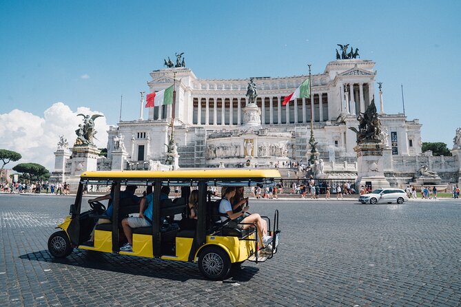 Golf Cart Driving Tour: Rome Express in 1.5 hrs - How You’ll Hear the Guide: Headsets and a Real Small-Group Pace