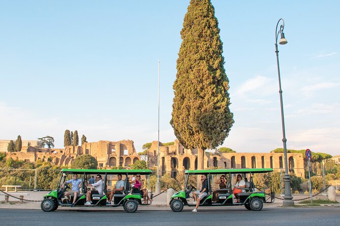 Golf Cart Tour Rome: An Express Adventure to the Top Sights - The Colosseum-area drive-by: stories that change how you look at it