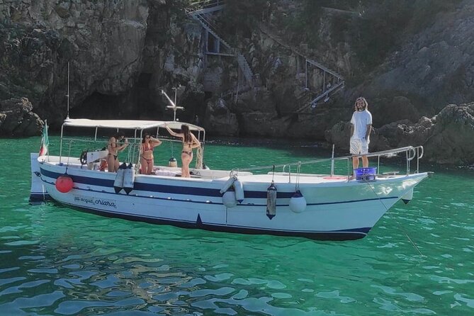 Guided boat excursion to Gaeta and Sperlonga - Stop 3: Parco Regionale Riviera di Ulisse—where the swim stops make the whole trip worth it