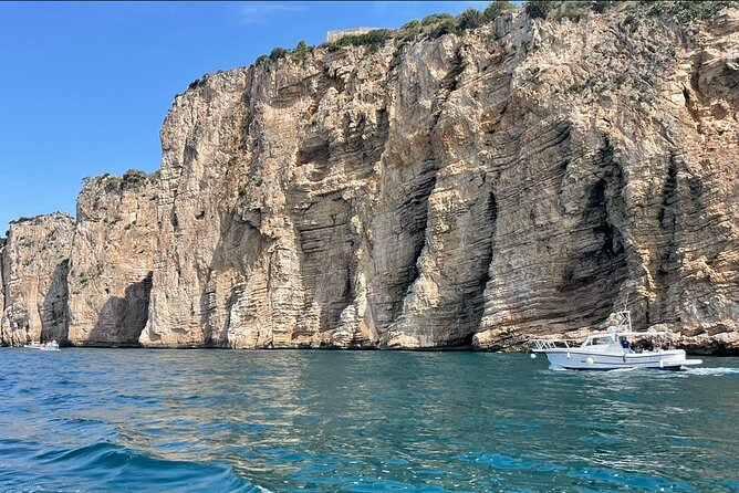 Guided boat excursion to Gaeta and Sperlonga - Stop 4: Sperlonga and the Cave of the Dolls (Blue Grotto) for one more dramatic swim area