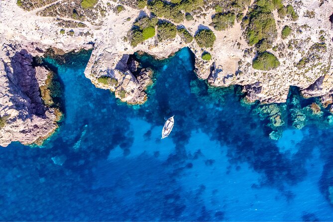 Guided day by boat in Carloforte with snorkelling and aperitif - Spiaggia La Bobba: Calm, Sandy Water for the Last Swim