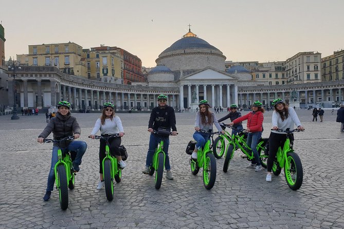Guided tour of Naples by FAT electric bike - Lungomare Caracciolo: Sea-Front Orientation and Quick Photo Stops