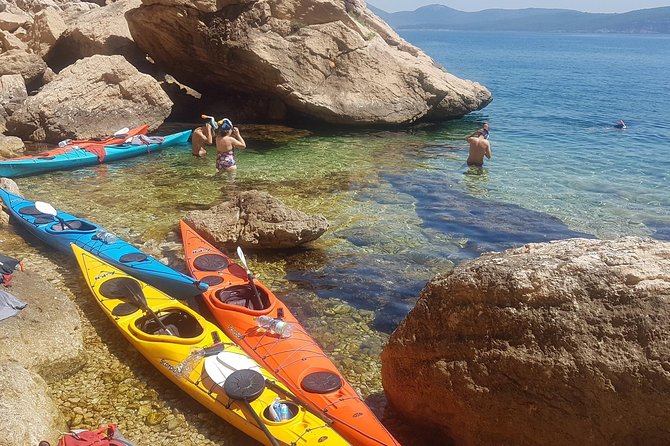 Half Day Sea Kayak Trip - The Swim and Snorkel Stop at Dragunara Bay
