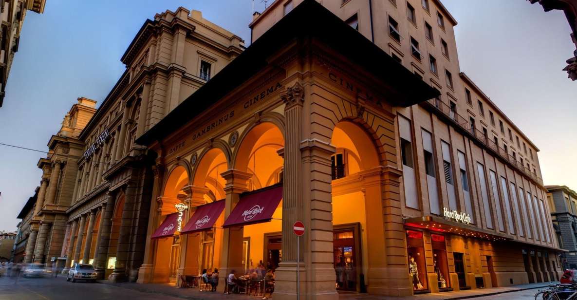 Hard Rock Cafe Florence with Set Menu for Lunch or Dinner - Entering the Gambrinus Cinema on Piazza della Repubblica