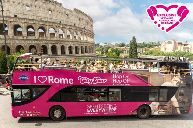 I Love Rome : Hop on Hop off Open Bus Tour - Price and what you’re really buying (not just the number)
