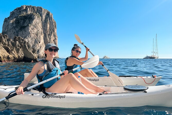 Kayak tour in Capri between caves and beaches. Photos included. - Kayak Capri from Marina Piccola: why this start point matters