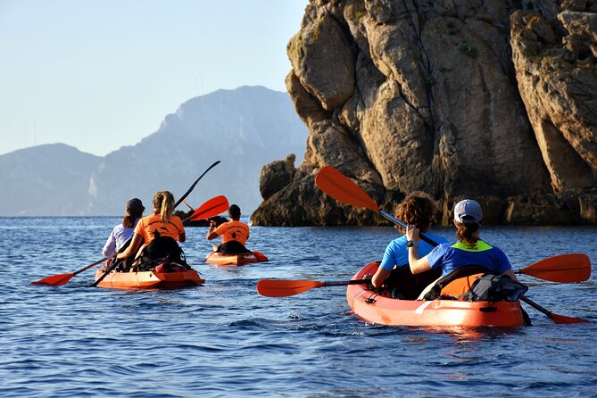 Kayak tour with aperitif and dolphins - The Kayak Lesson and Your Gear (Life Jackets, Waterproof Bag, and a Locker)