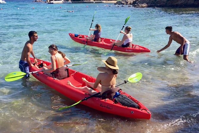 Kayak Tour with Snorkeling and Local Aperitif - Capo Coda Cavallo Beach Stop: The Local Fruit Aperitivo Moment