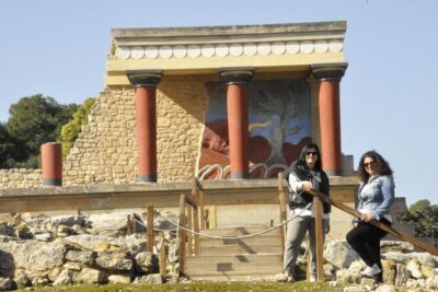 Knossos & Lasithi Plateau: Zeus Cave,Villages, Olive Oil Tour - Krasi’s 2,000+ year plane tree: coffee, photos, and village rhythm