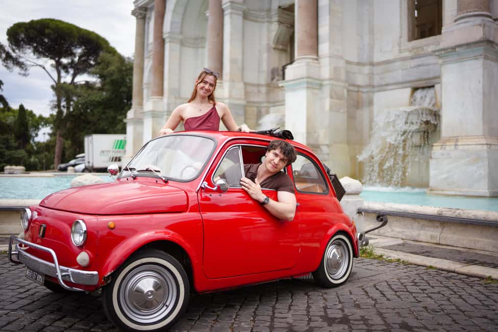 La Dolce Vita: Cruising Rome in a Classic Fiat 500 - Key highlights you’ll feel fast