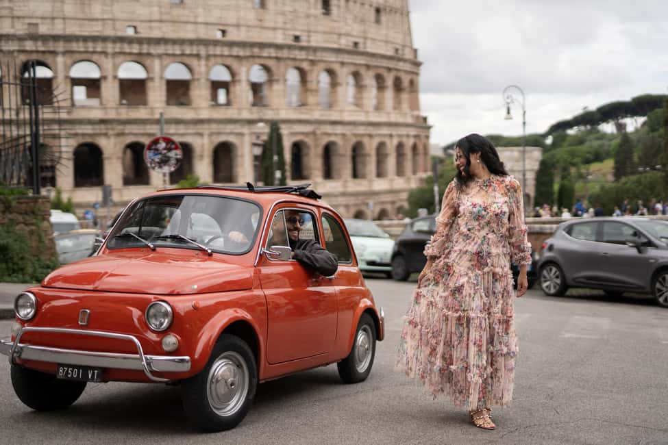 La Dolce Vita: Cruising Rome in a Classic Fiat 500 - A Classic Fiat 500 Makes Rome Feel Personal