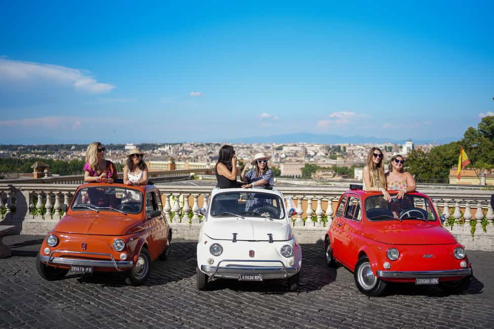 La Dolce Vita: Cruising Rome in a Classic Fiat 500 - Colosseum Photo Stop: Your Rome Kickoff Without the Rush
