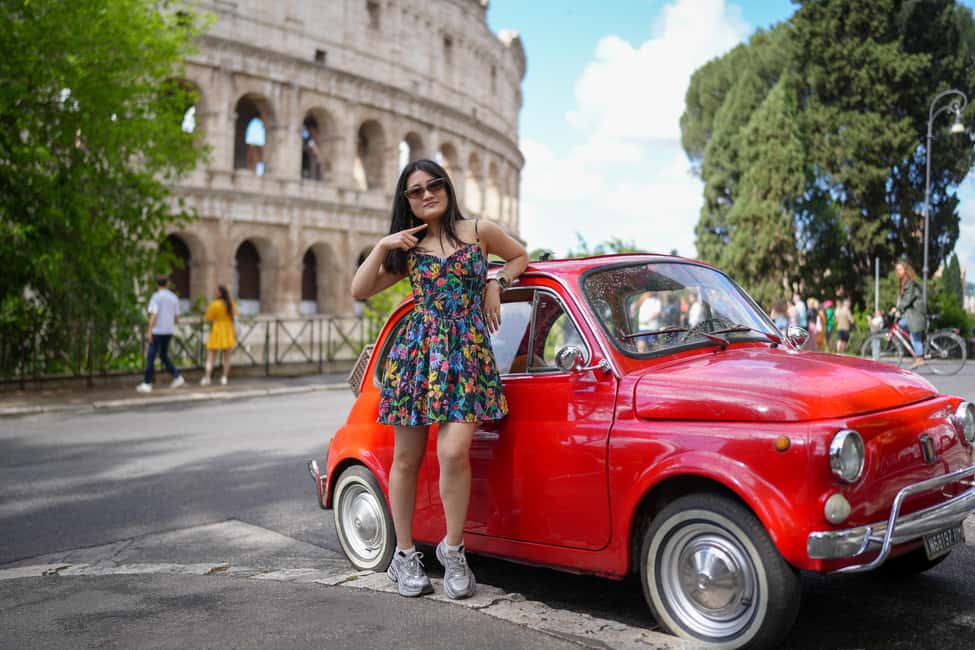 La Dolce Vita: Cruising Rome in a Classic Fiat 500 - Aventine Hill at Giardino degli Aranci: Peace, Views, and a Built-In Timing Note