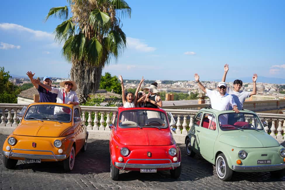 La Dolce Vita: Cruising Rome in a Classic Fiat 500 - Fontana dell’Acqua Paola: A Baroque Finish That Feels Like a Reward