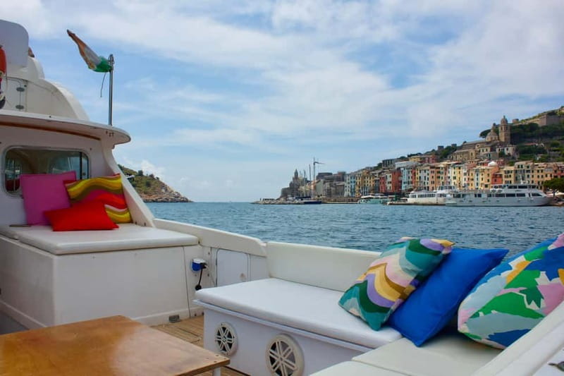La Spezia: Gulf of Poets Boat Trip with Swim Stops - Porto Mirabello departure: the day starts before you even leave port